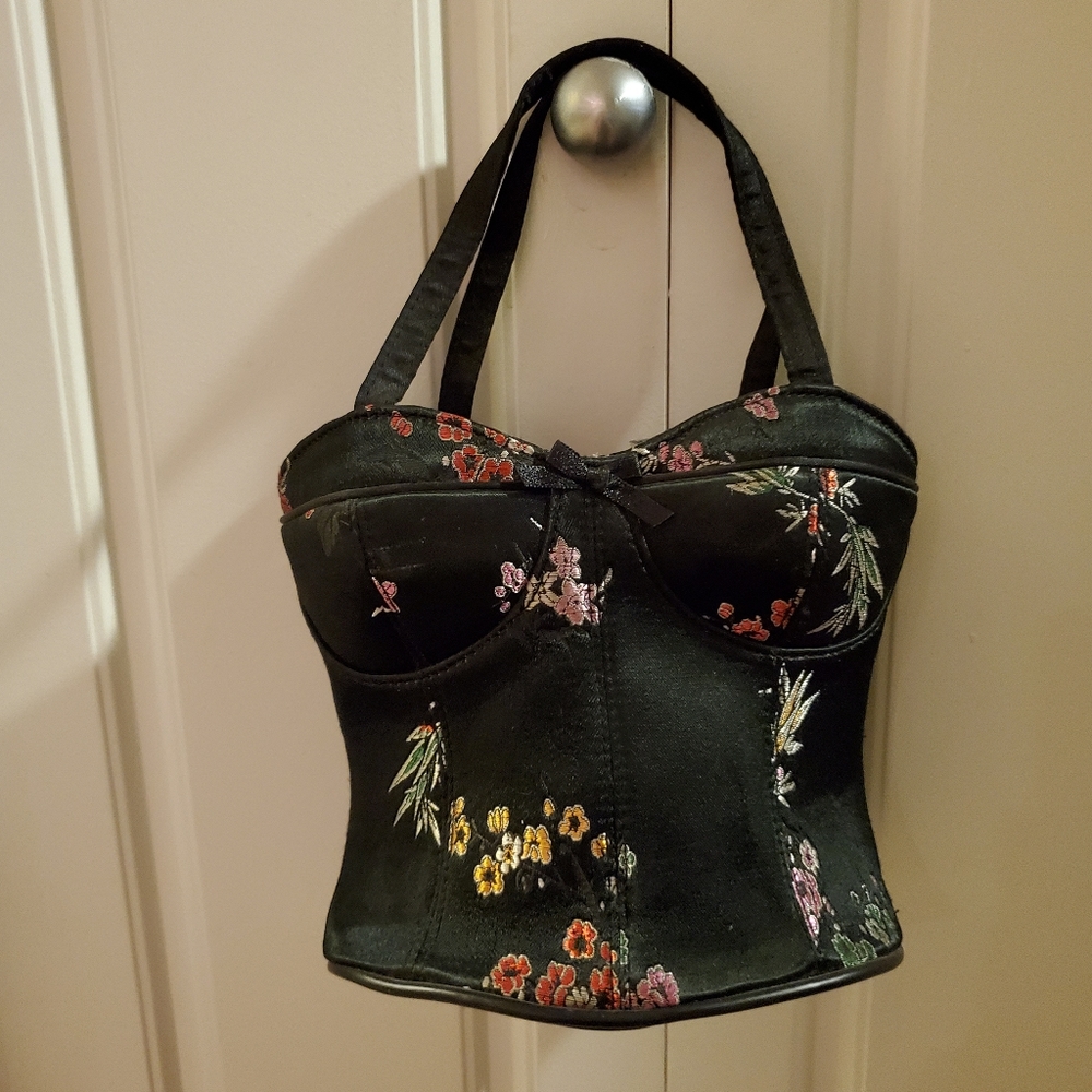 Corset purse handbag